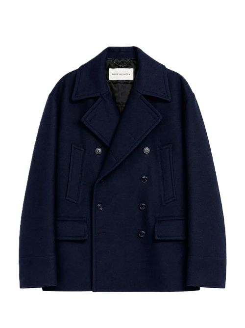Rascott bis coat navy DRIES VAN NOTEN | 262-020219-4216509 NAVY